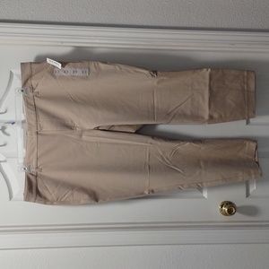 Old Navy HighRise Pixie khaki pants